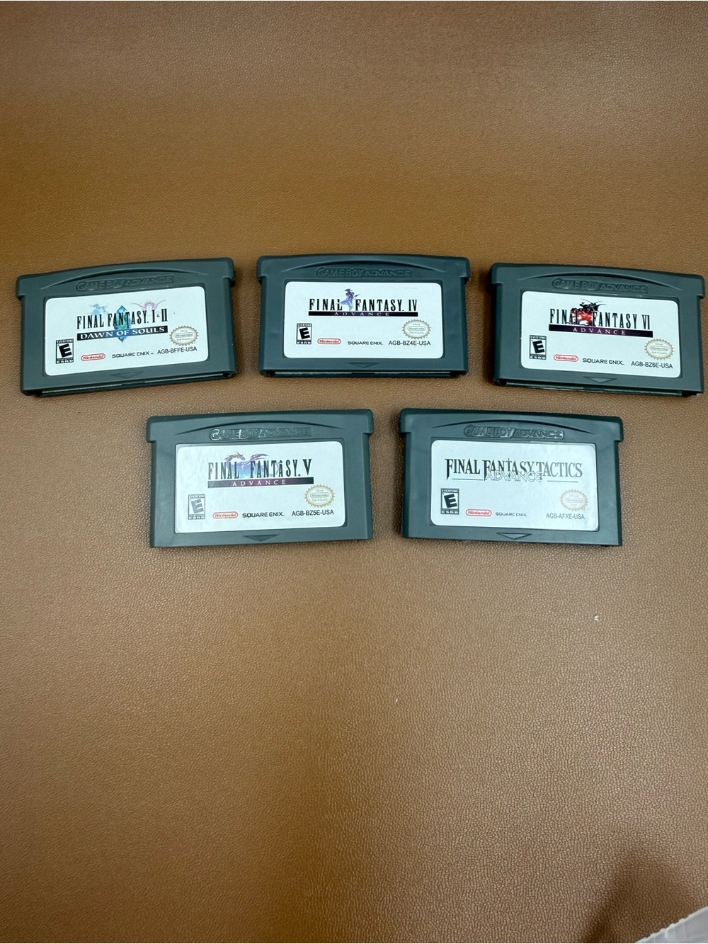 Final Fantasy GBA Bundle US Version Tested